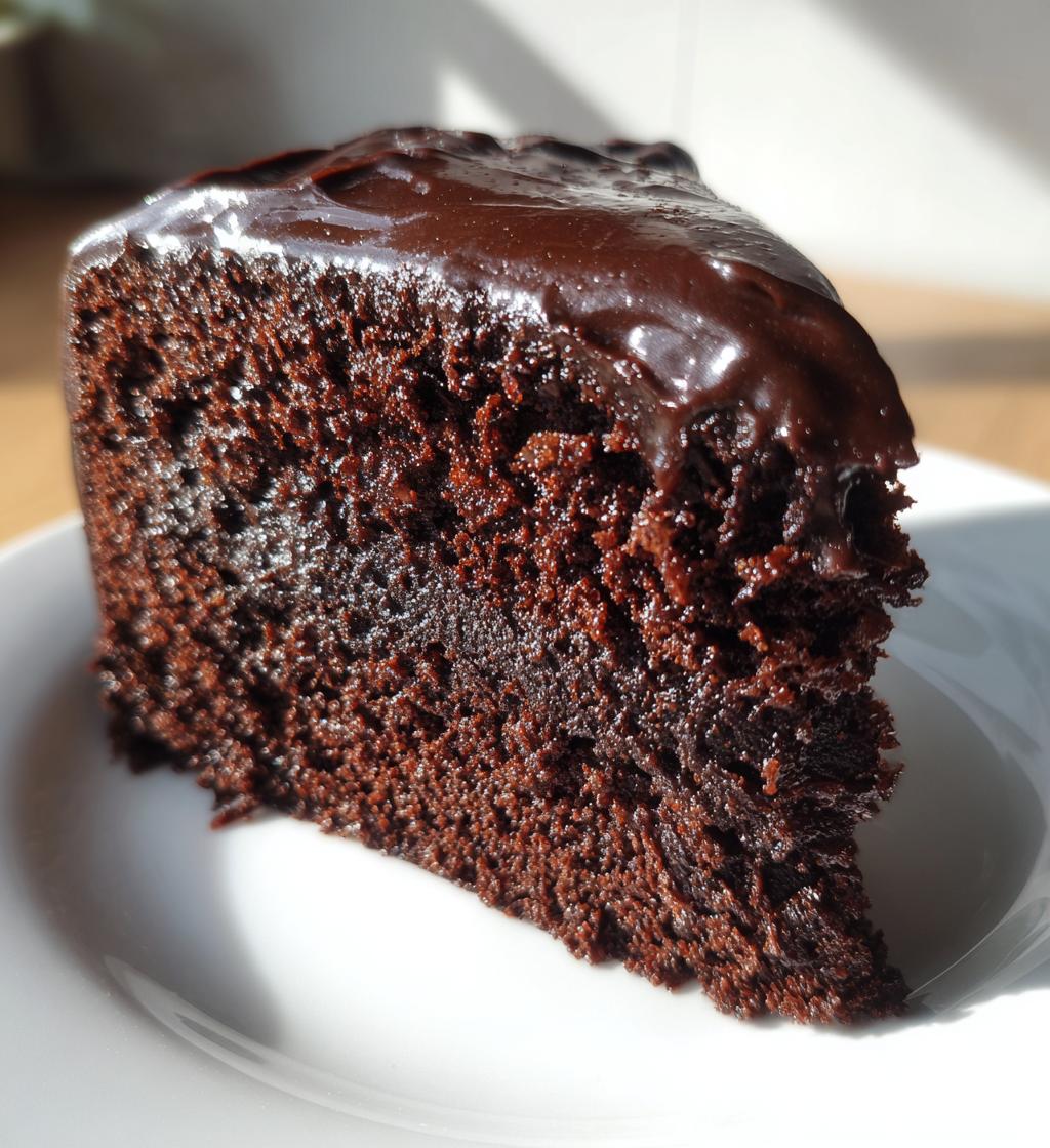 avocado chocolate cake - detail 1