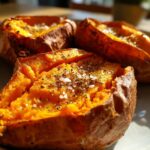 baked sweet potatoes