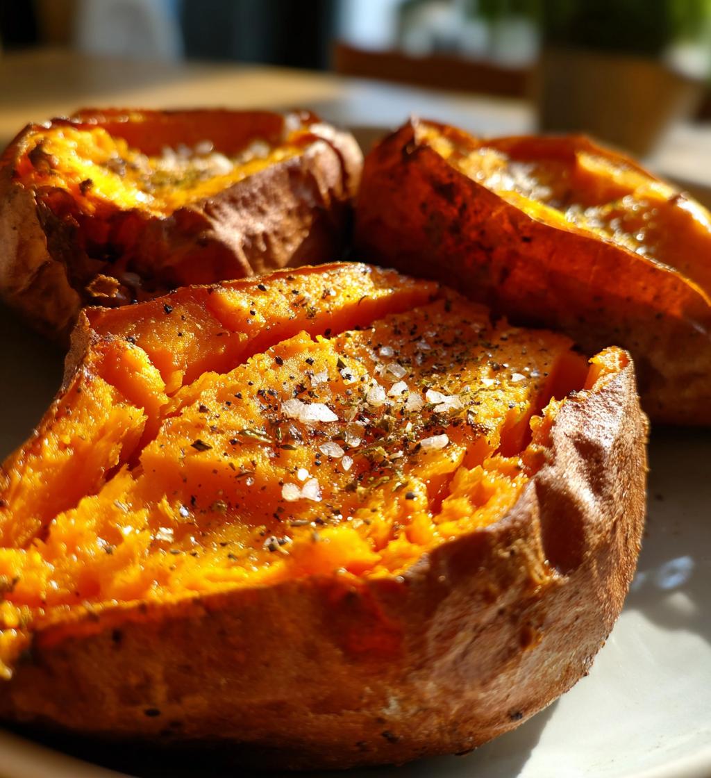 baked sweet potatoes
