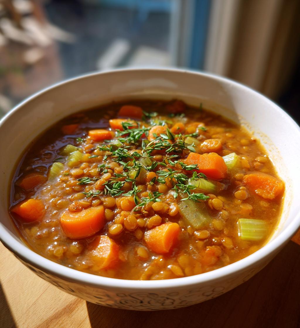 best lentil soup recipe - detail 1