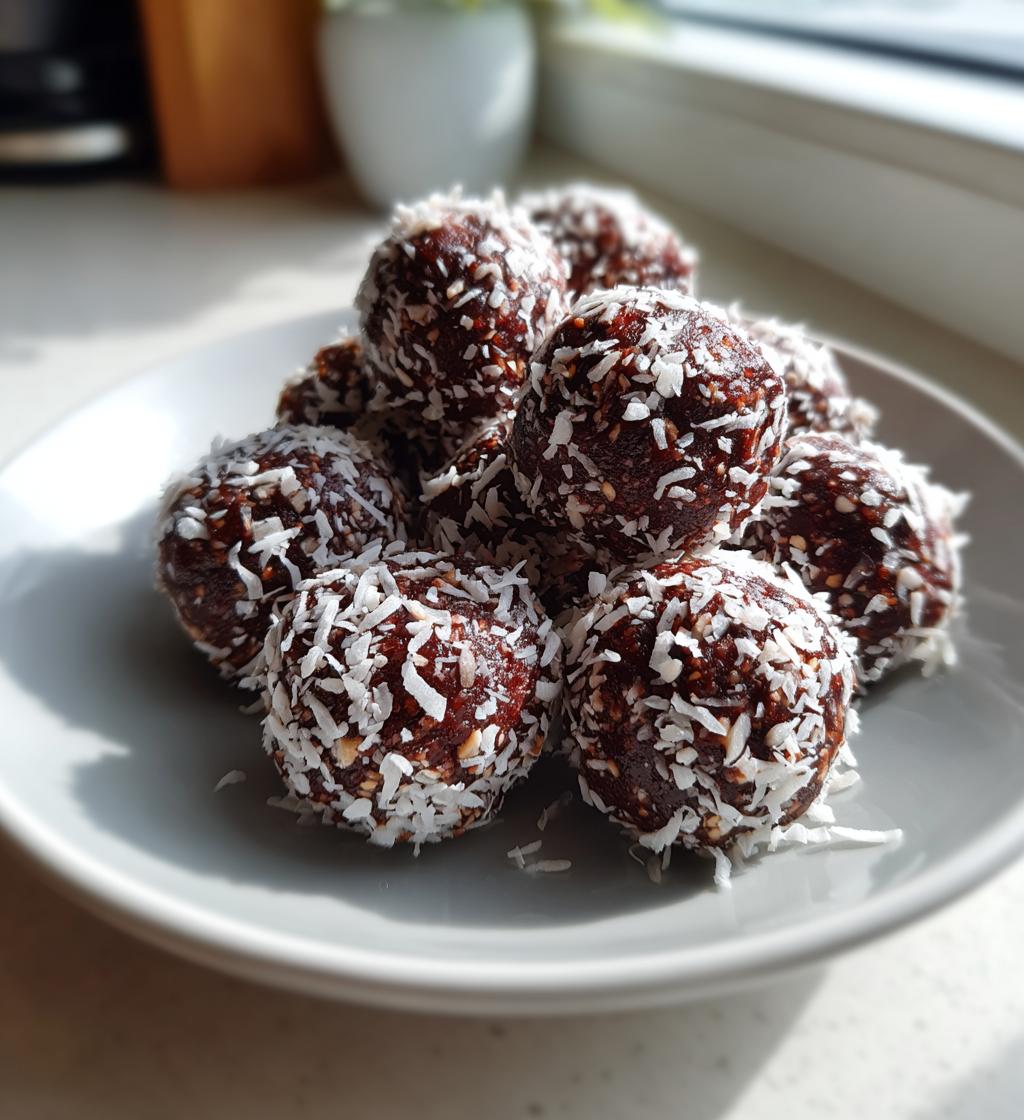 bliss balls recipe vegan gluten free - detail 1
