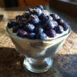 blueberry chia seed pudding