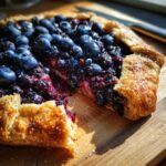 blueberry galette