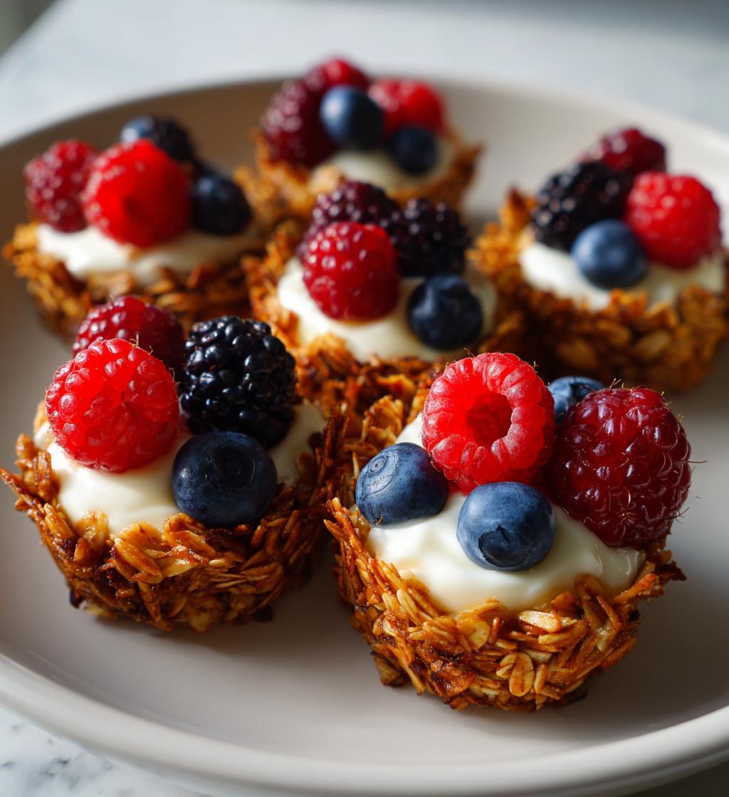 breakfast granola cups