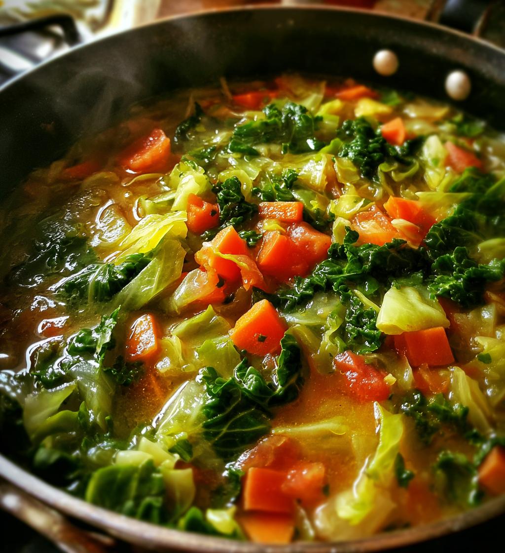cabbage soup - detail 1