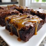 caramel chocolate brownies