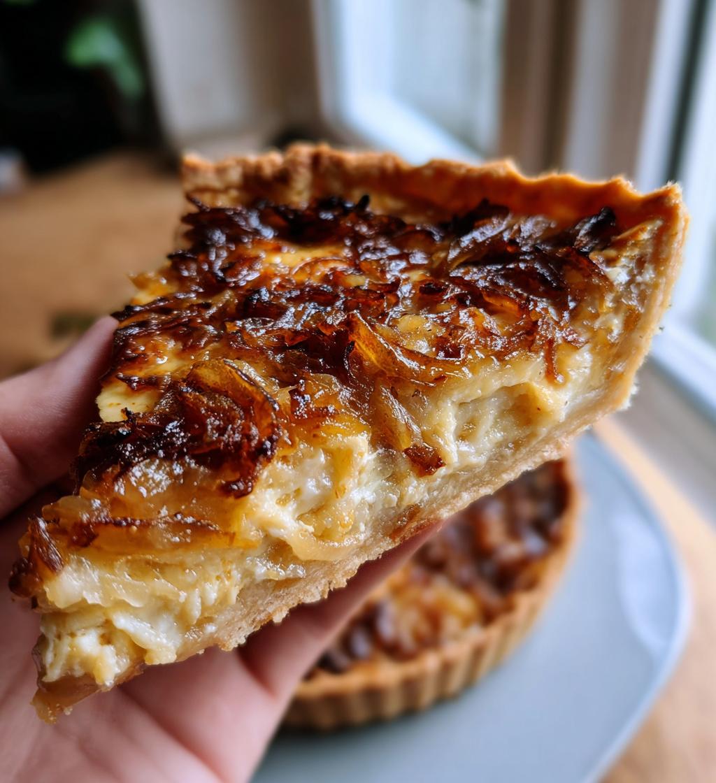 caramelized onion tart