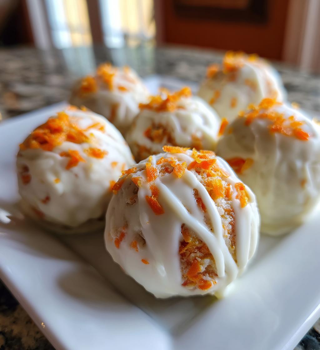 carrot cake balls - detail 1
