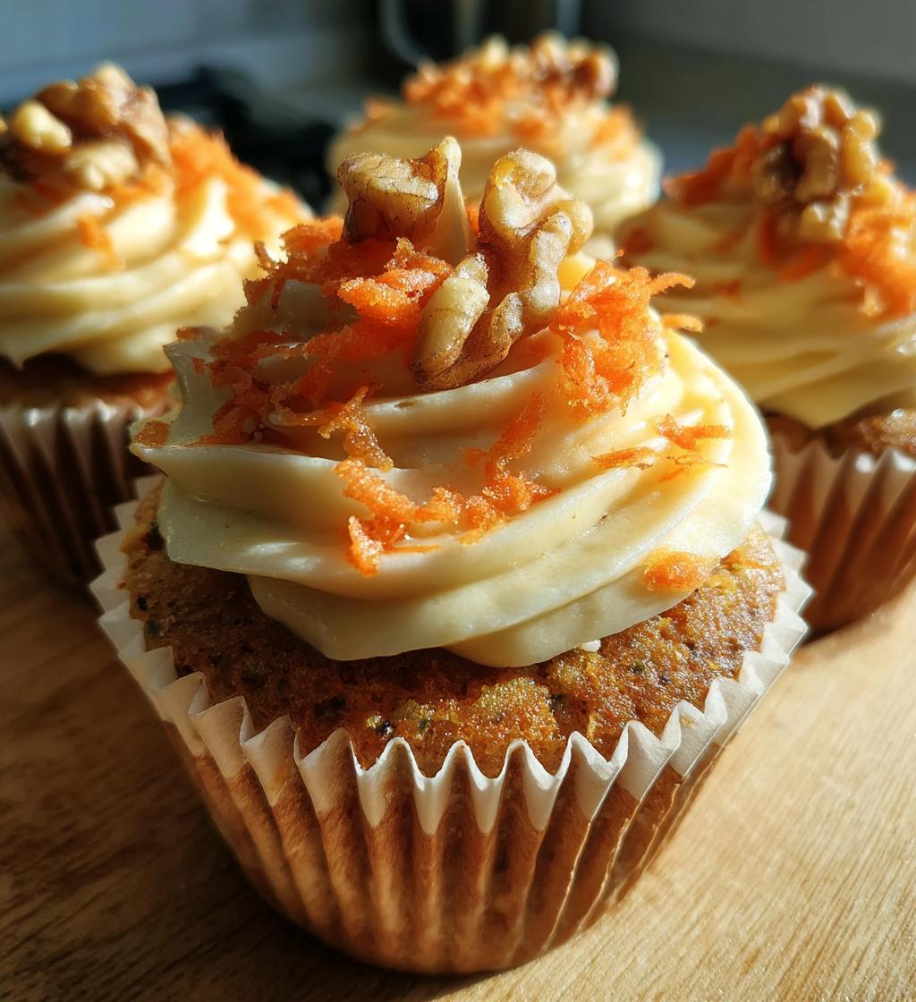 carrot cake cupcakes recipe - detail 1