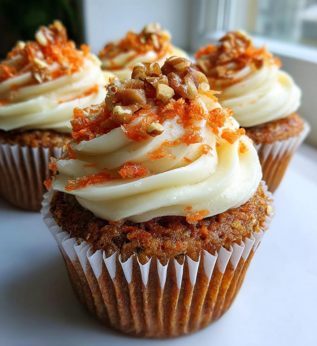 carrot cake cupcakes recipe
