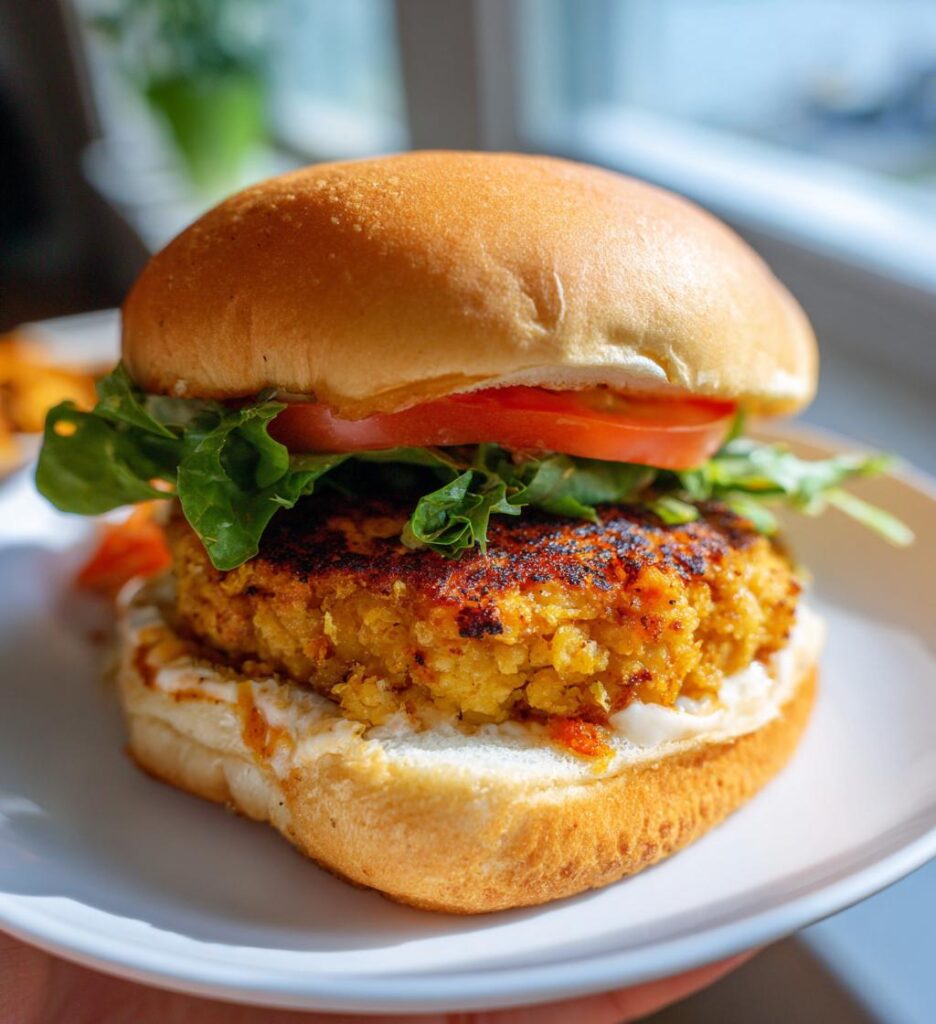 cauliflower patties recipe vegan burger