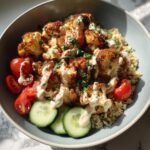 cauliflower shawarma bowls