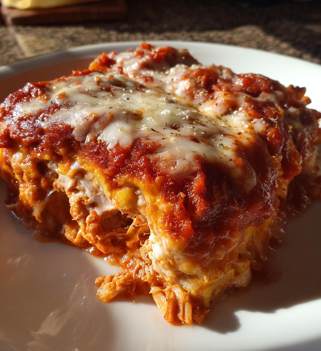 chicken parmesan casserole keto gf - detail 1