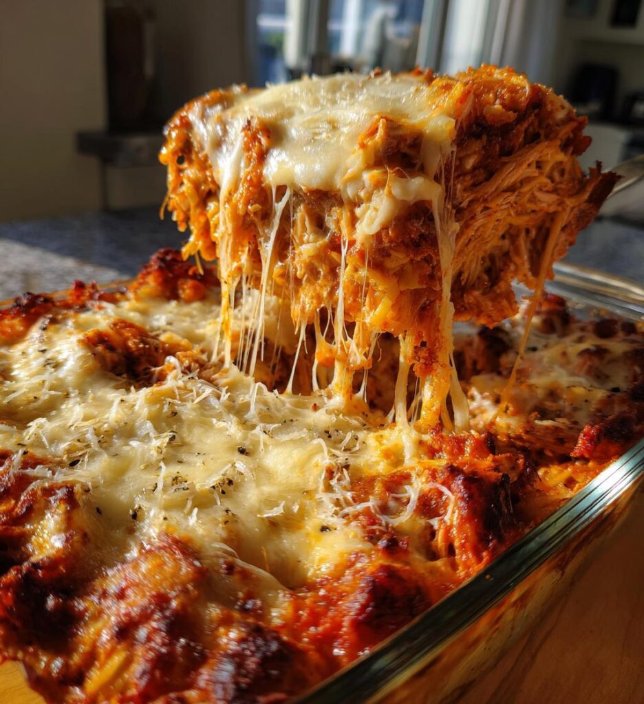 chicken parmesan casserole keto gf