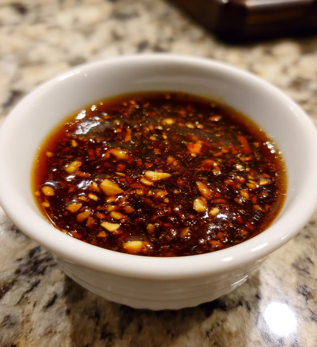 chinese garlic sauce - detail 1