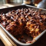 chocolate baked oats