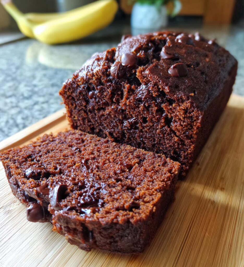 chocolate banana bread