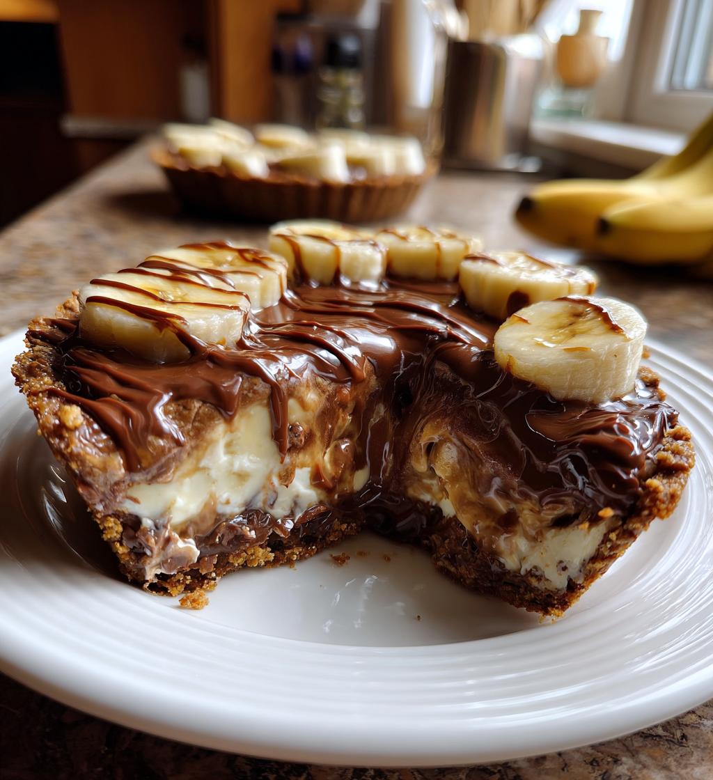 chocolate banana pie