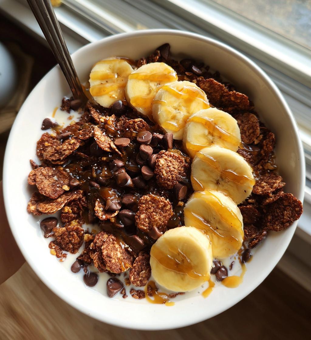 chocolate cereal - detail 1