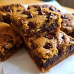 chocolate chip blondies gluten free