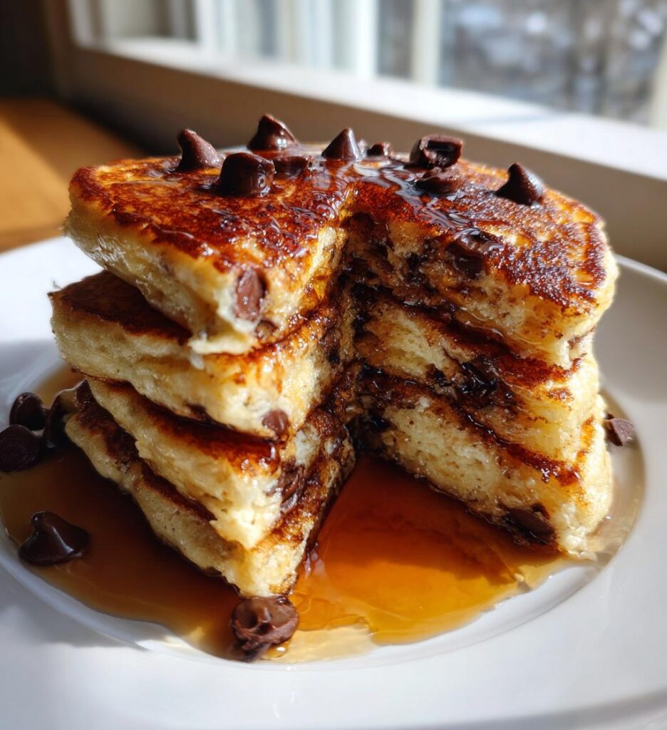 chocolate chip pancakes