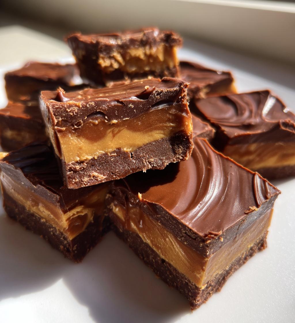 chocolate peanut butter fudge - detail 1