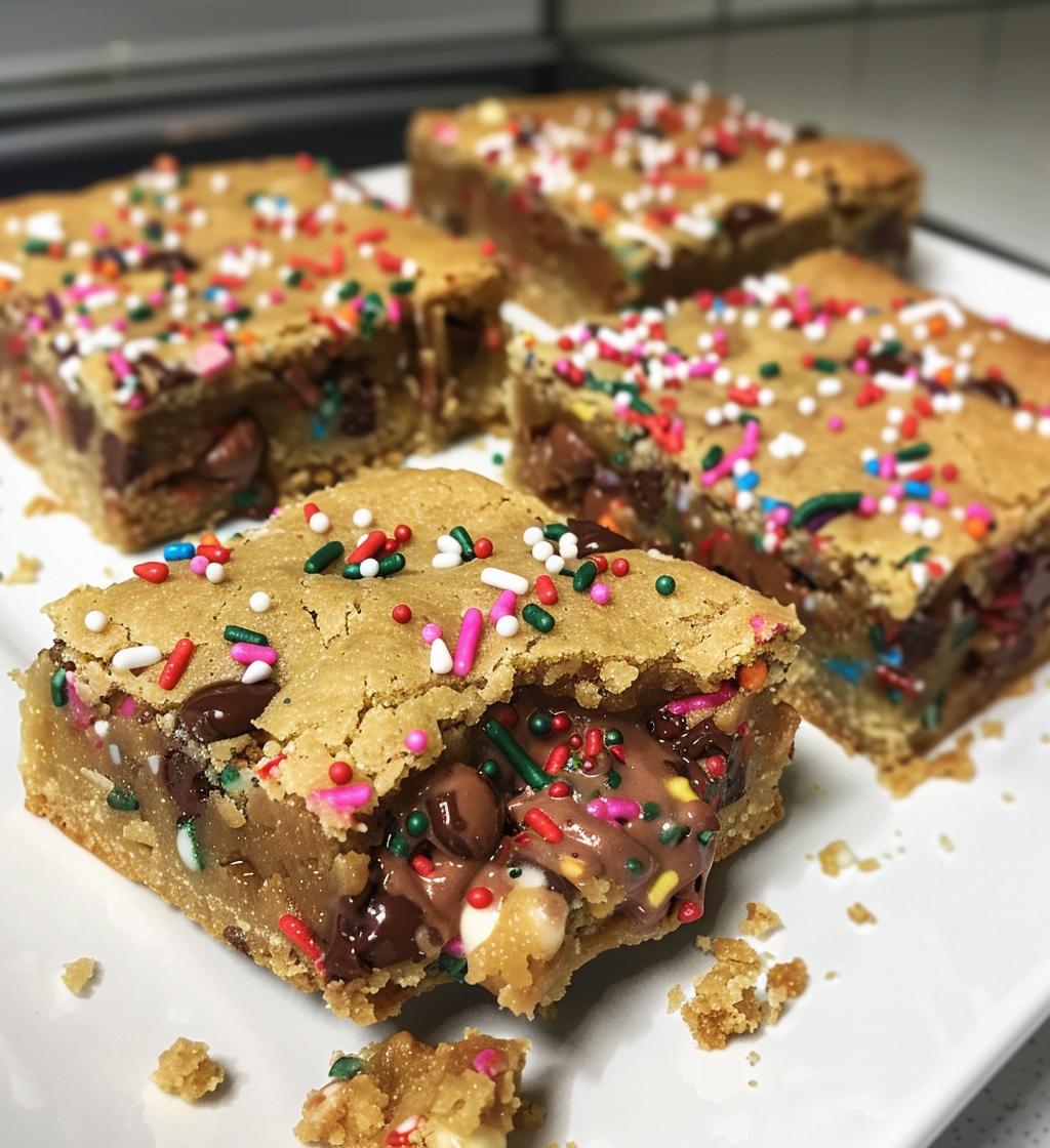 christmas cookie bars