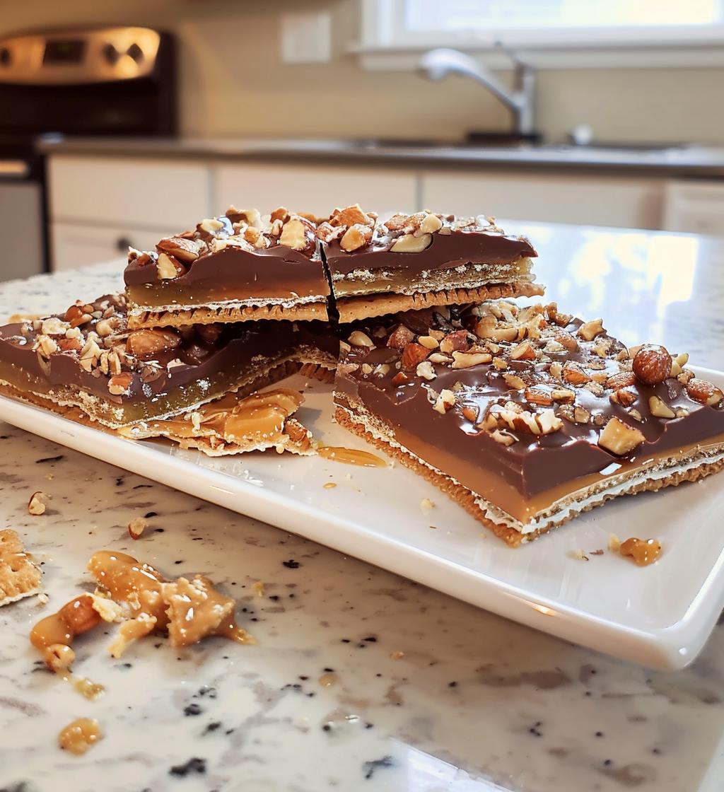 christmas cracker toffee - detail 1