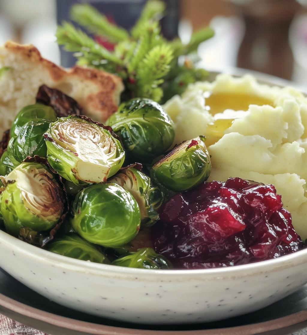 christmas dinner sides - detail 1