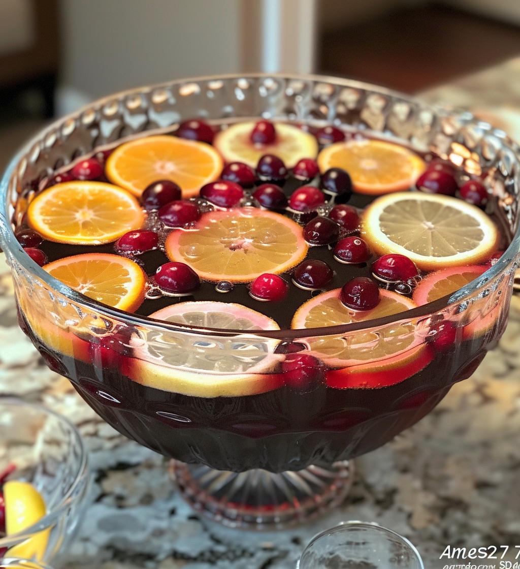 christmas punch alcoholic - detail 1