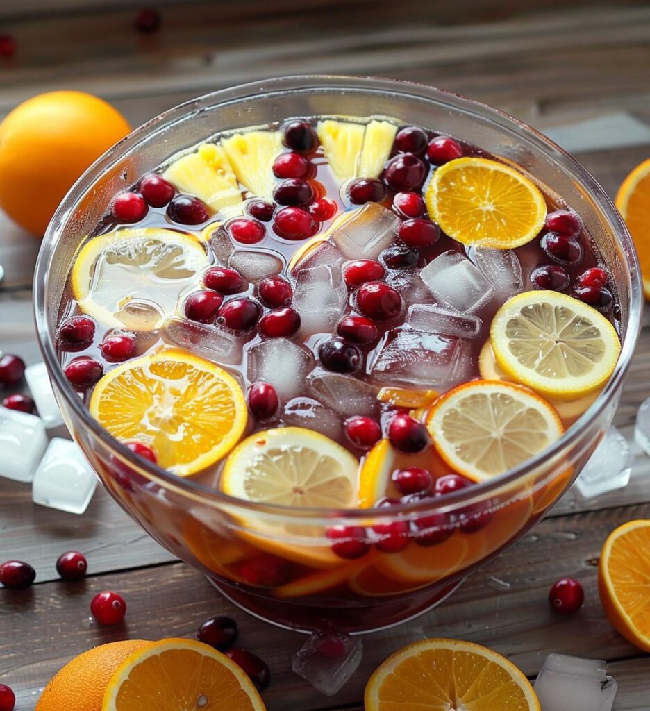 christmas punch recipes non alcoholic