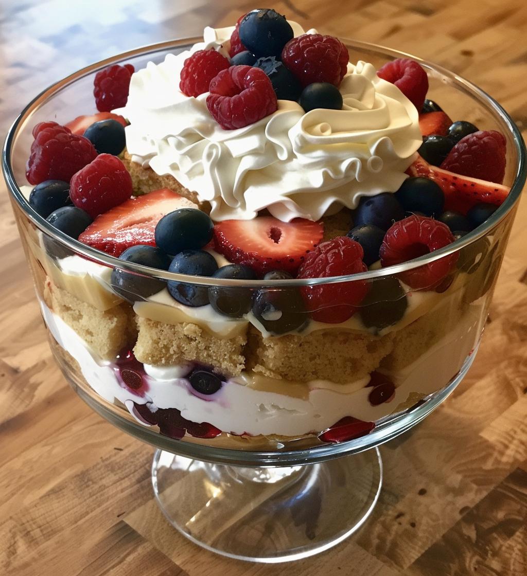 christmas trifle - detail 1