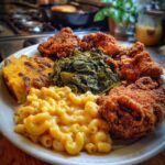 classic soul food dinner plates