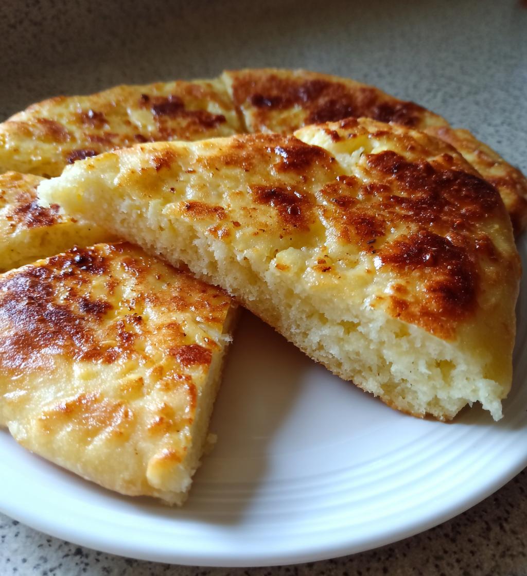 cottage cheese flatbread recipe - detail 1