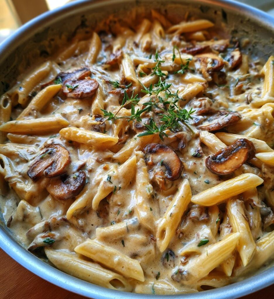 creamy mushroom sauce