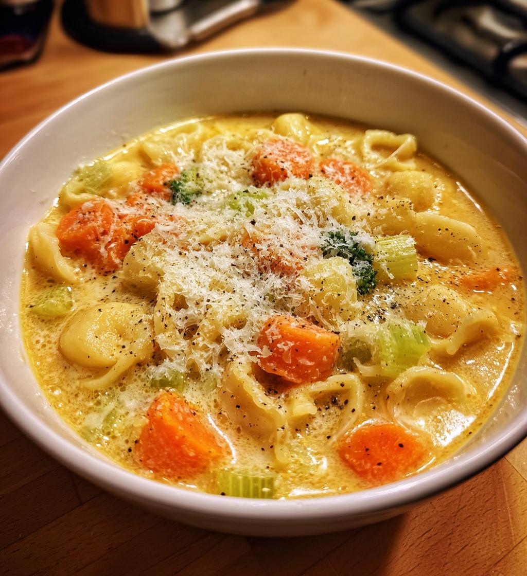 creamy pasta soup recipe - detail 1