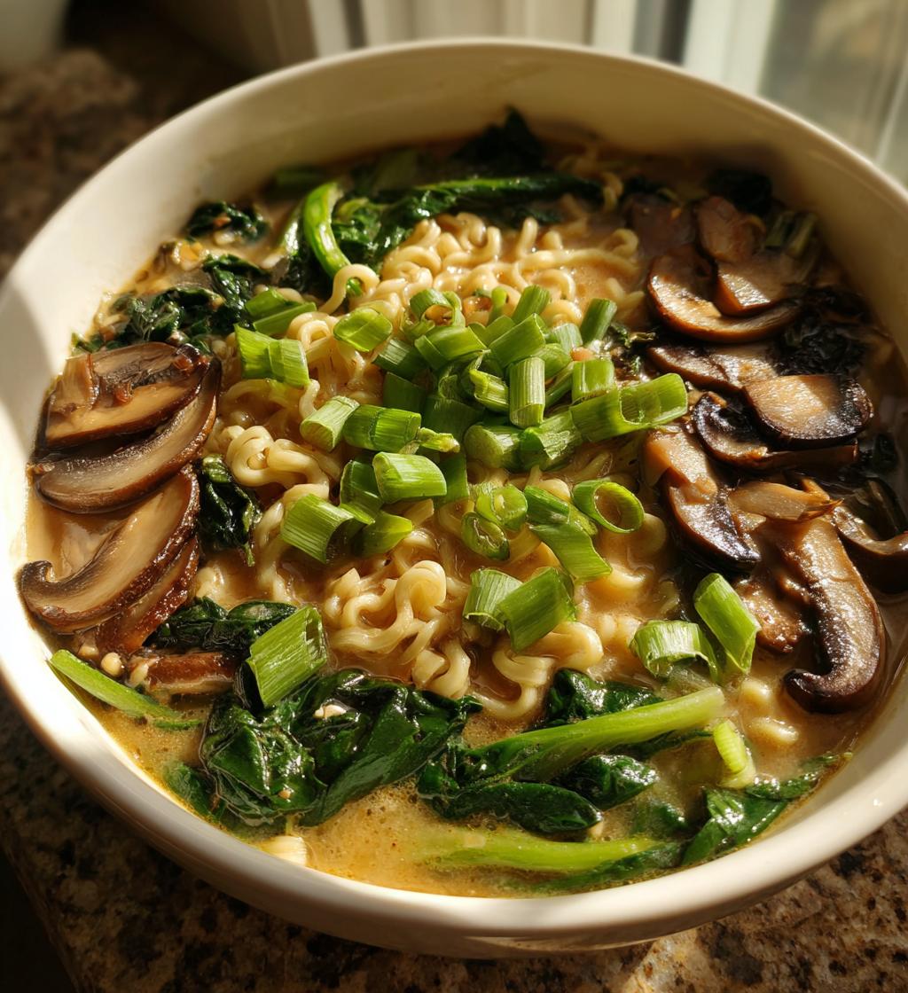 creamy vegan ramen