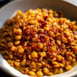 crispy roasted lentils