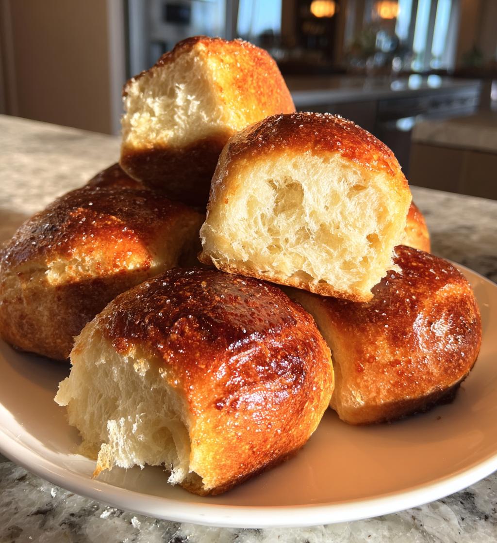 crusty french bread rolls - detail 1
