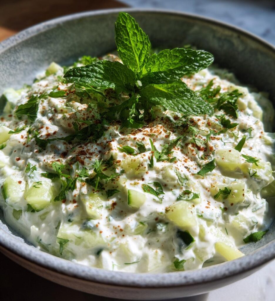 cucumber raita