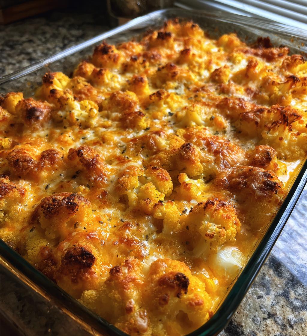 curried cauliflower casserole