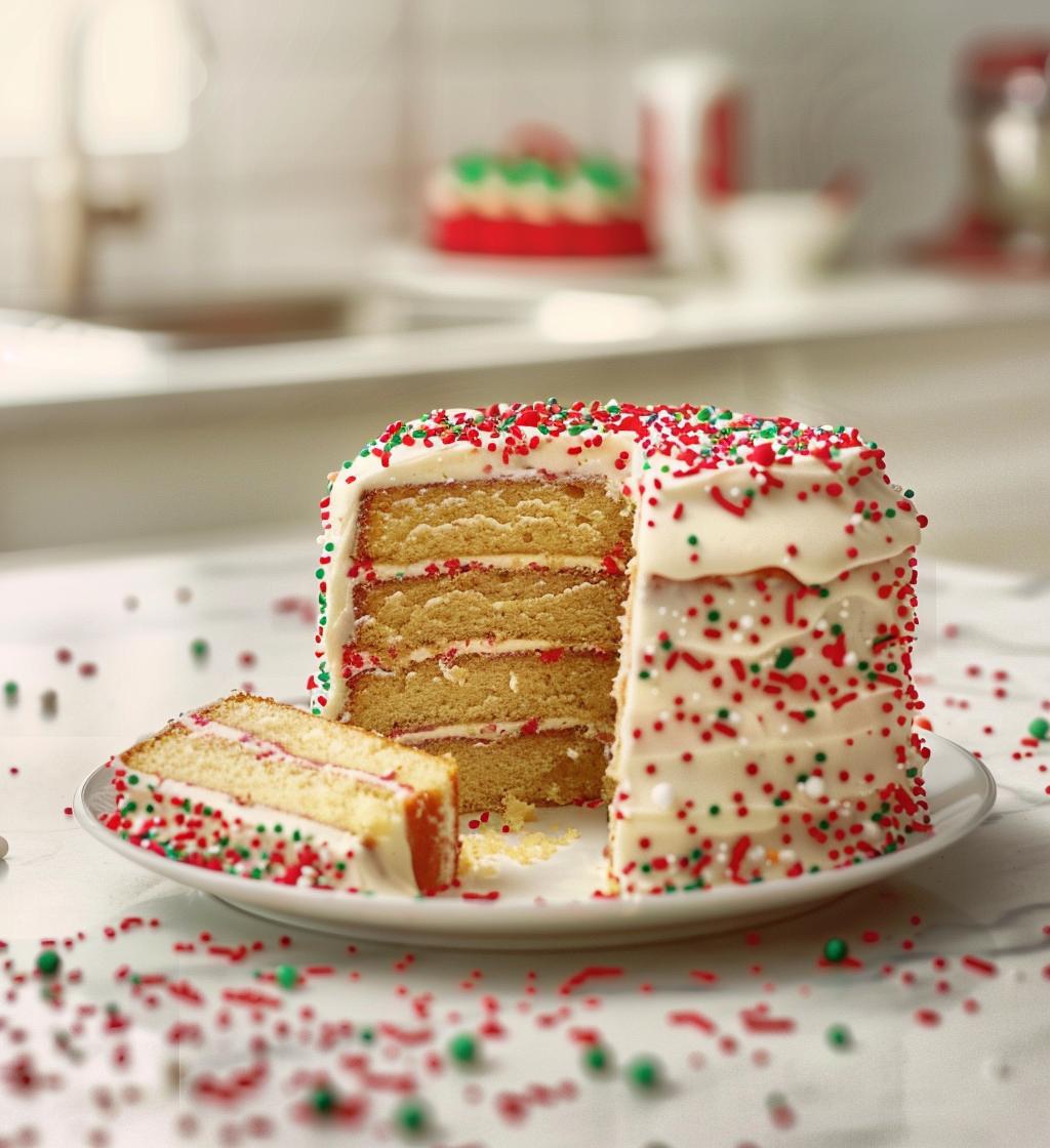 cute christmas cakes - detail 1