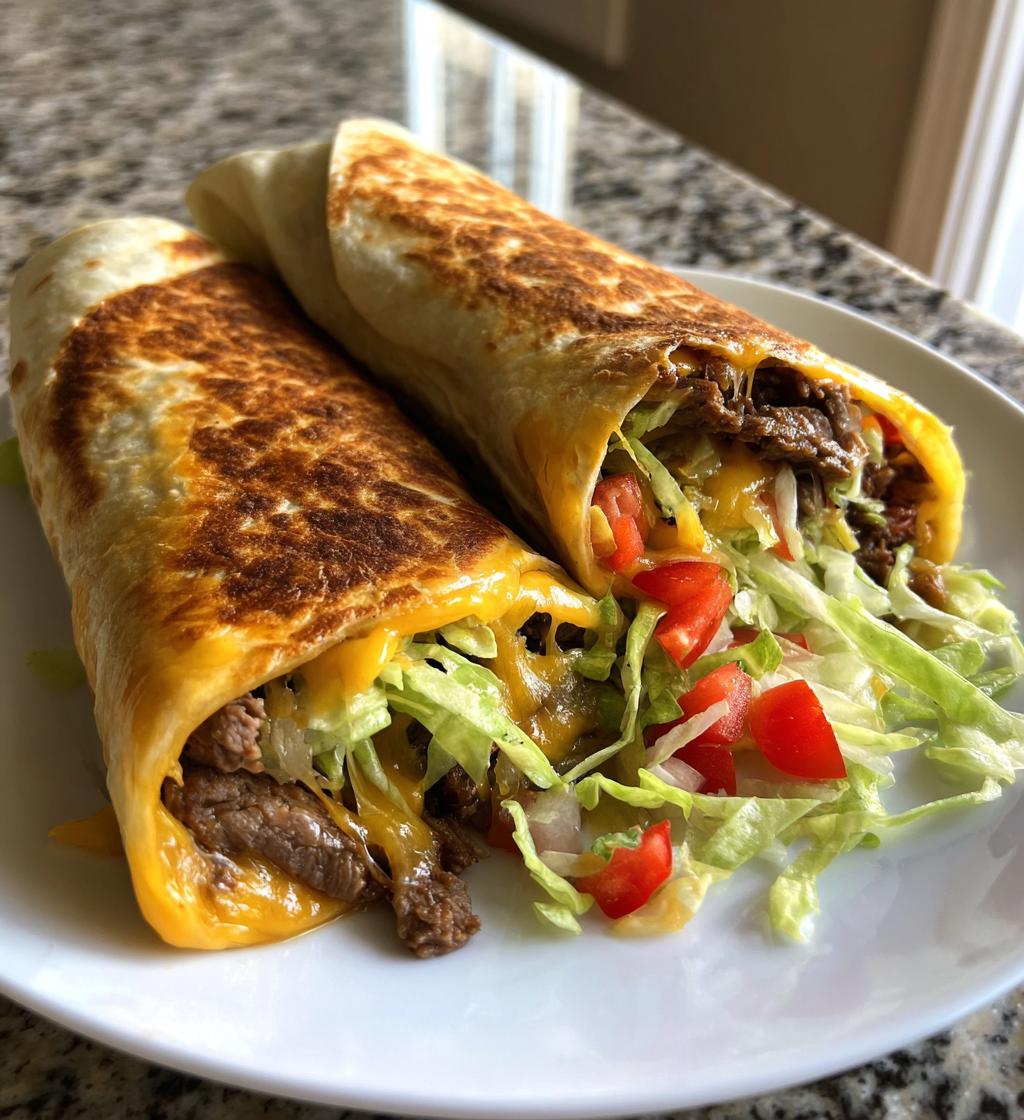 delicious chopped cheese wraps food recipe - detail 1