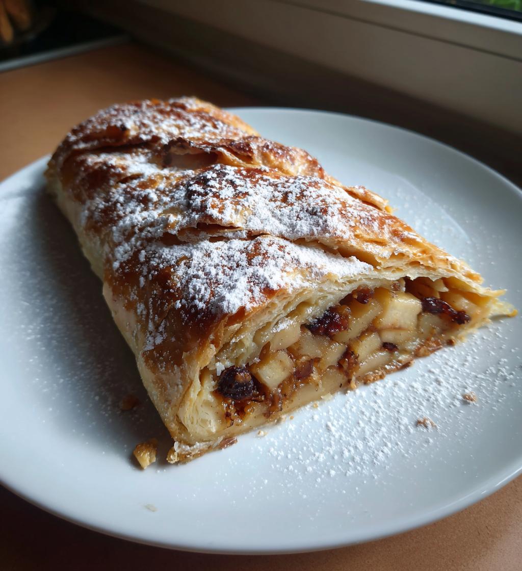 easy apple strudel