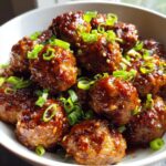 easy mongolian meatballs