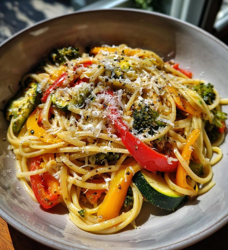 easy one pot pasta primavera