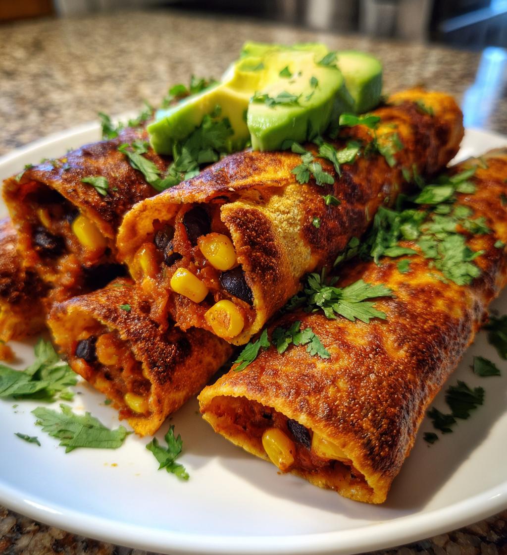 easy vegan taquitos - detail 1