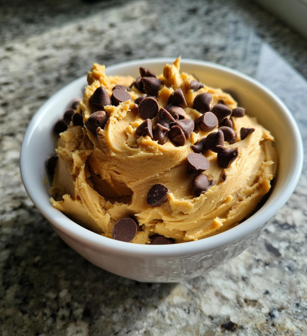 edible vegan cookie dough - detail 1