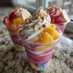 frozen yogurt cups