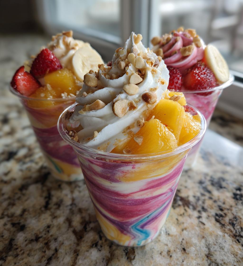 frozen yogurt cups
